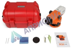 Комплект оптический нивелир RGK N-38 штатив рейка - 3 в 1 с поверкой